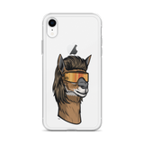 Llama Mullet iPhone Case - Clear