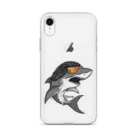 Shark Mullet iPhone Case - Clear