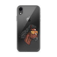 Horse Mullet iPhone Case - Clear