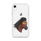 Horse Mullet iPhone Case - Clear