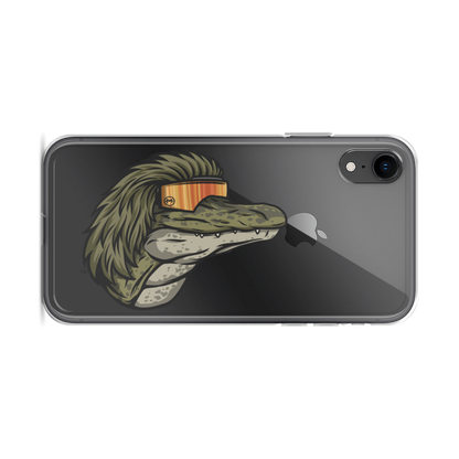 Gator Mullet iPhone Case - Clear