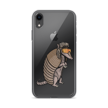 Armadillo Mullet iPhone Case - Clear
