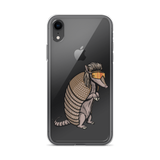 Armadillo Mullet iPhone Case - Clear