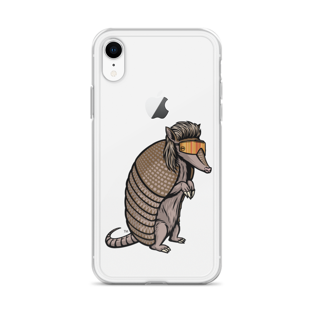 Armadillo Mullet iPhone Case - Clear