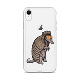 Armadillo Mullet iPhone Case - Clear