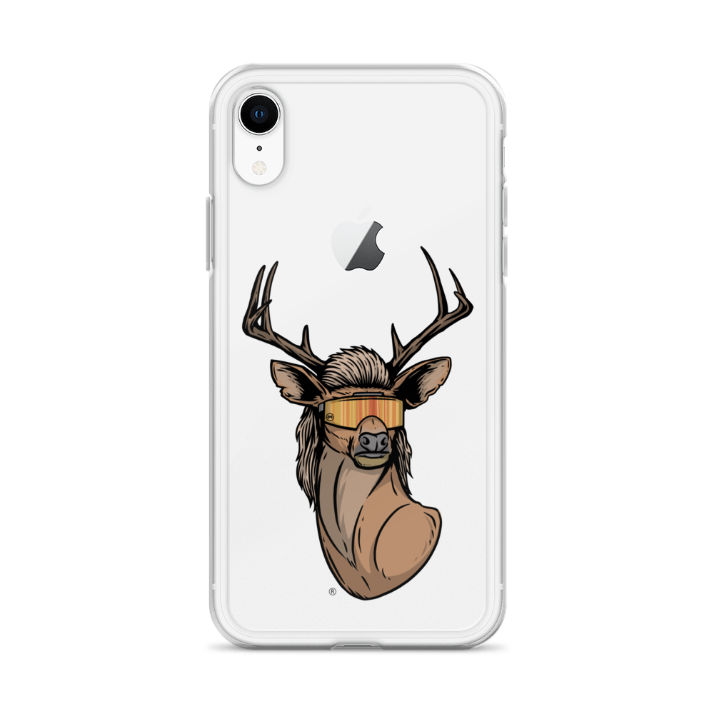 Deer Mullet 2.0 iPhone Case - Clear