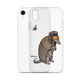 Armadillo Mullet iPhone Case - Clear