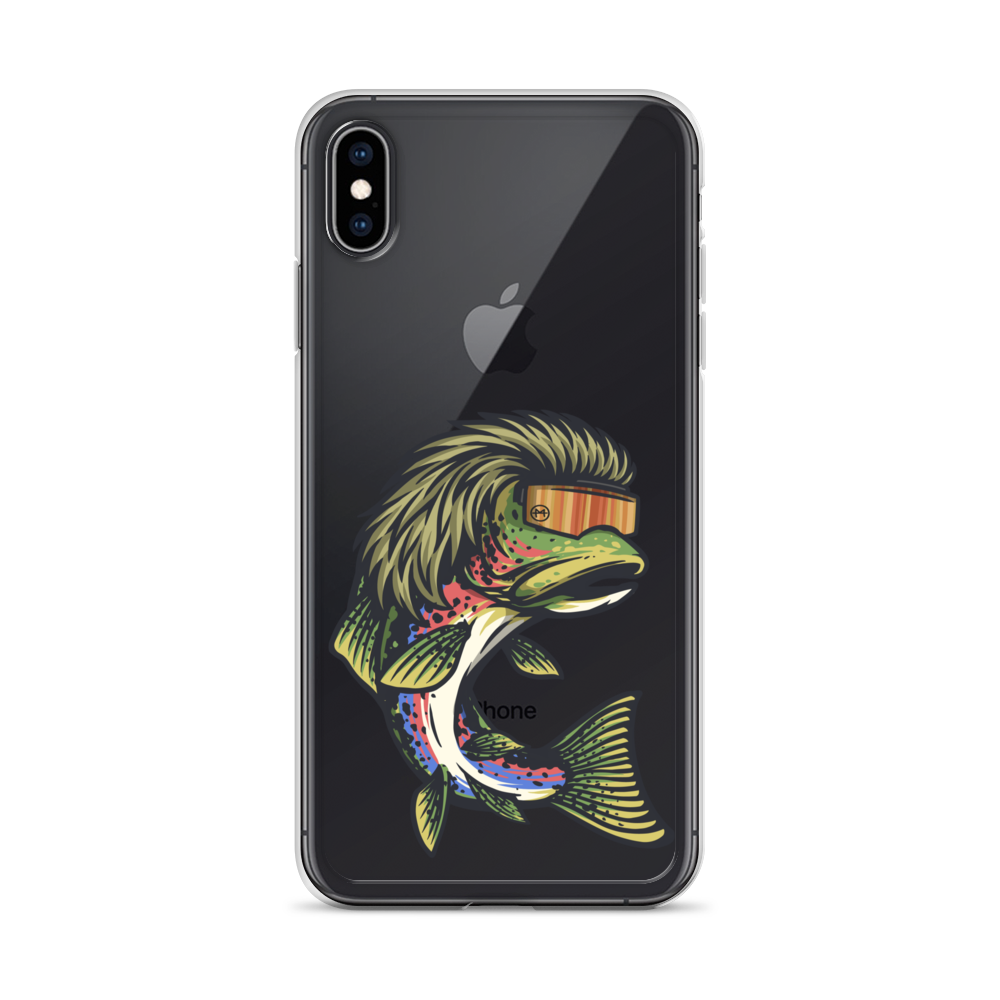 Trout Mullet iPhone Case - Clear