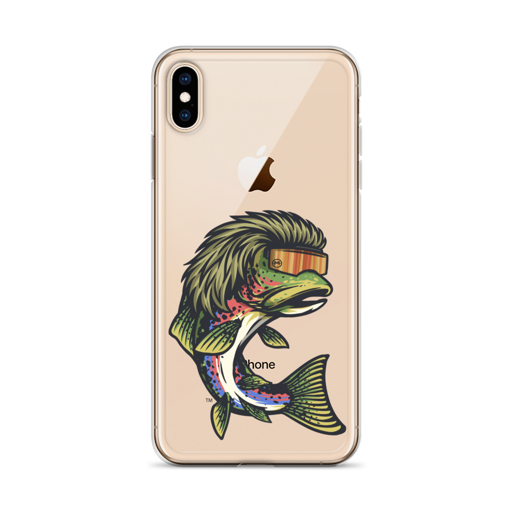 Trout Mullet iPhone Case - Clear