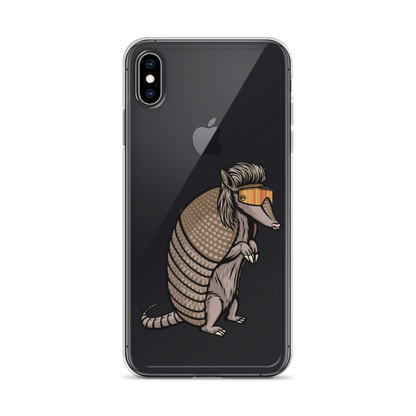 Armadillo Mullet iPhone Case - Clear