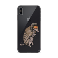 Armadillo Mullet iPhone Case - Clear