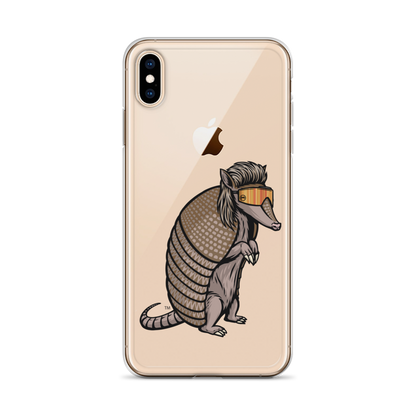 Armadillo Mullet iPhone Case - Clear