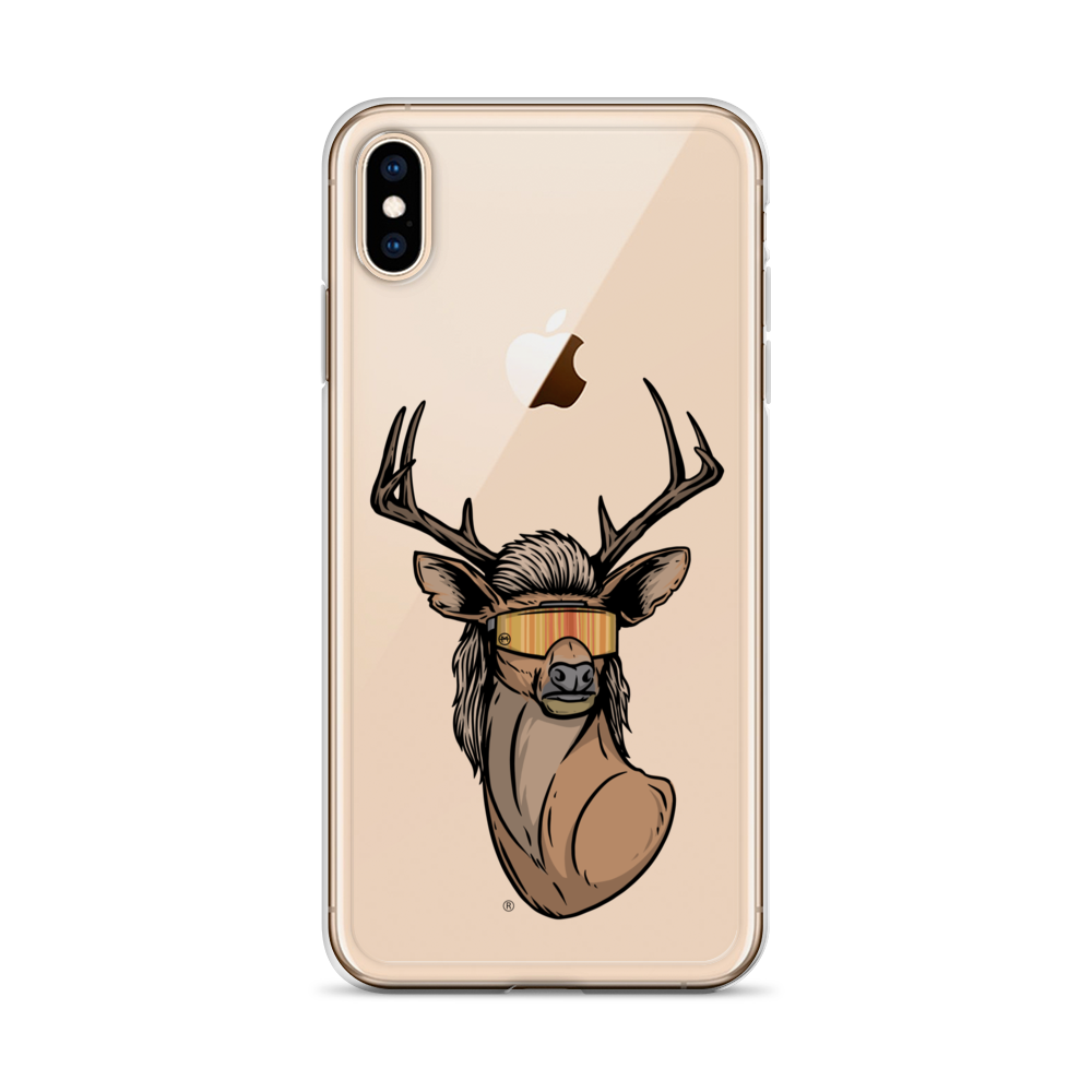 Deer Mullet 2.0 iPhone Case - Clear