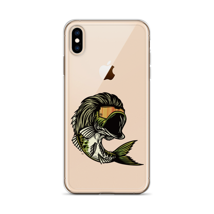 Bass Mullet iPhone Case - Clear