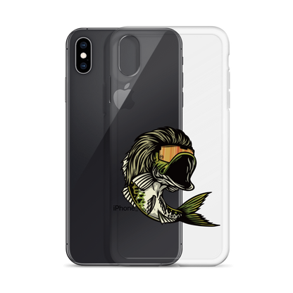 Bass Mullet iPhone Case - Clear