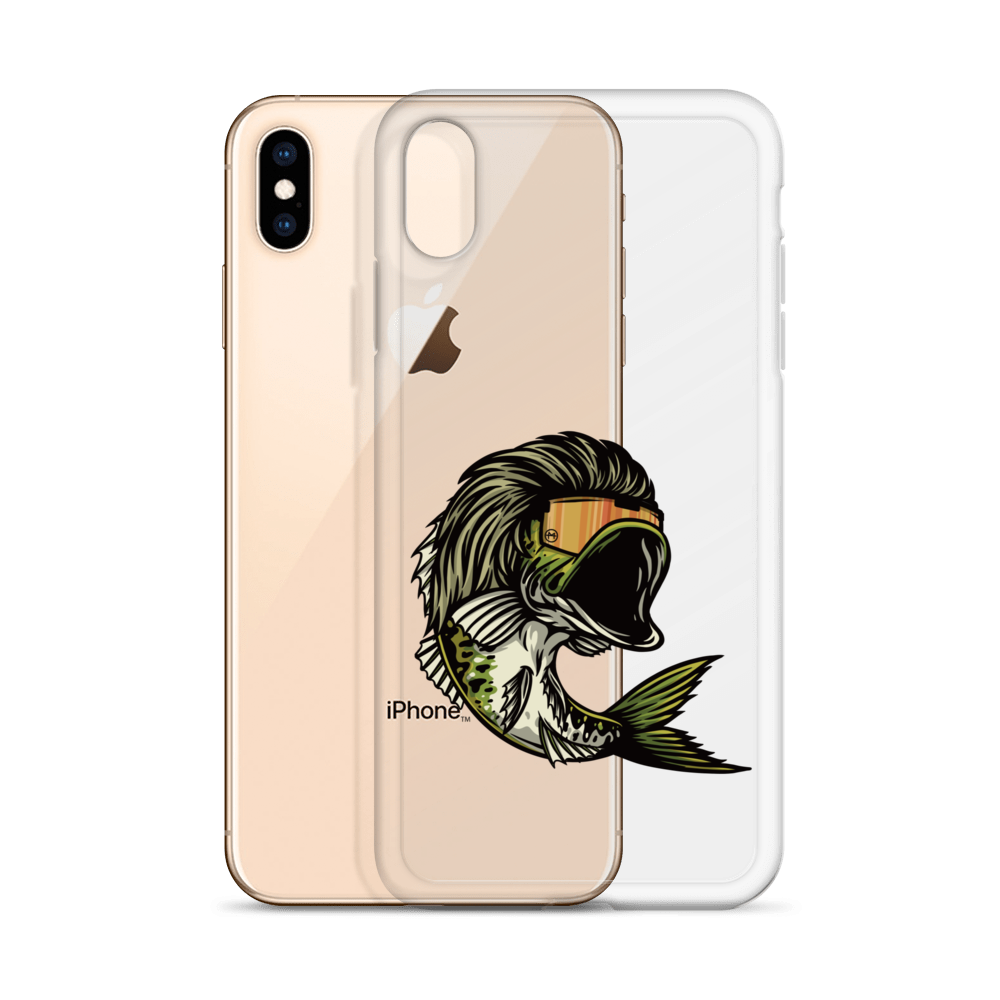 Bass Mullet iPhone Case - Clear