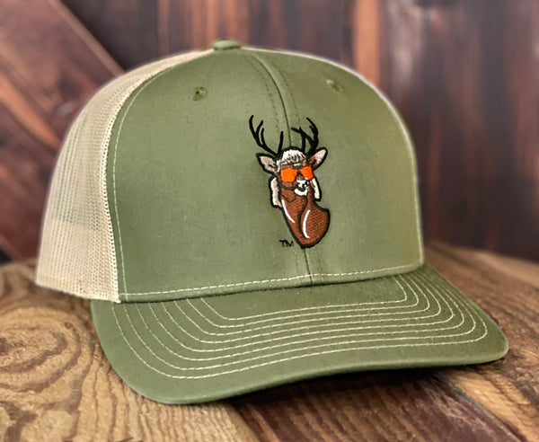 Deer Mullet Hat - Loden/Khaki