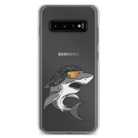 Shark Mullet Samsung Case - Clear