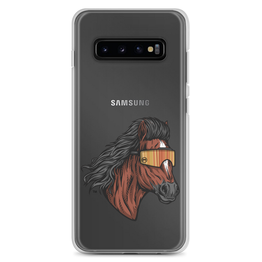 Horse Mullet Samsung Case - Clear