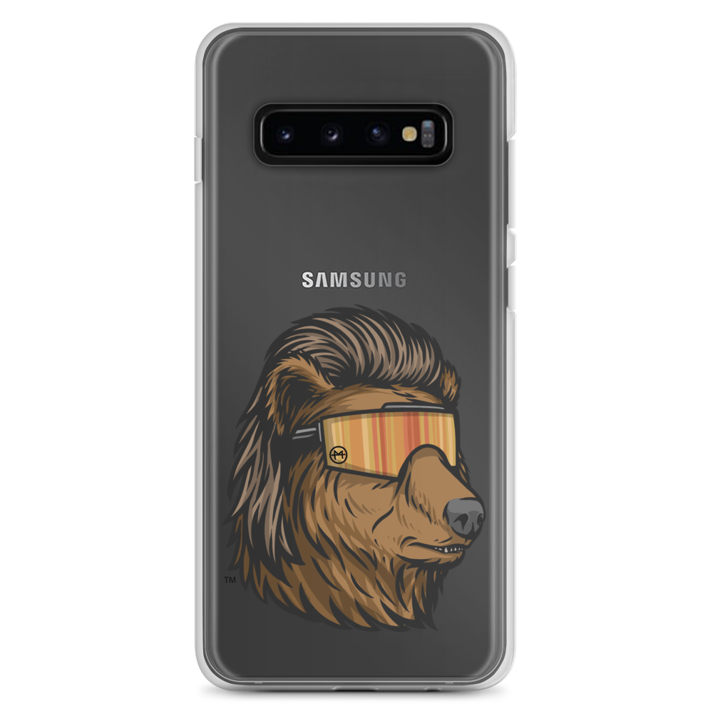 Bear Mullet Samsung Case - Clear
