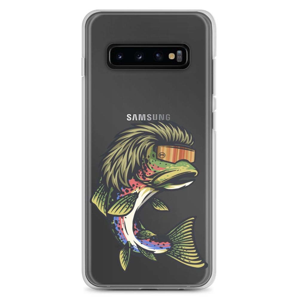 Trout Mullet Samsung Case - Clear