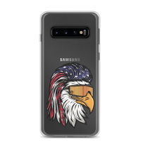 Eagle Mullet USA Samsung Case - Clear