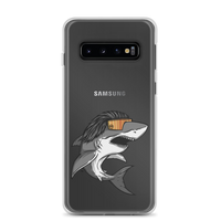 Shark Mullet Samsung Case - Clear