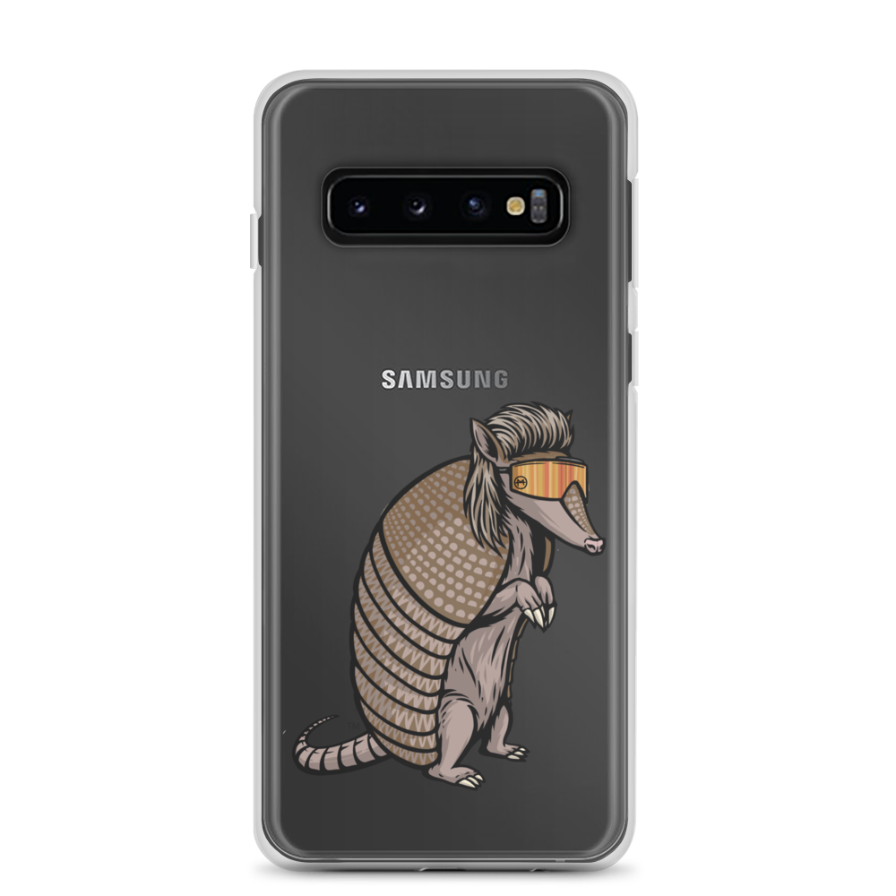 Armadillo Mullet Samsung Case - Clear