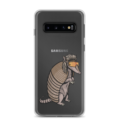 Armadillo Mullet Samsung Case - Clear