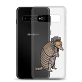Armadillo Mullet Samsung Case - Clear