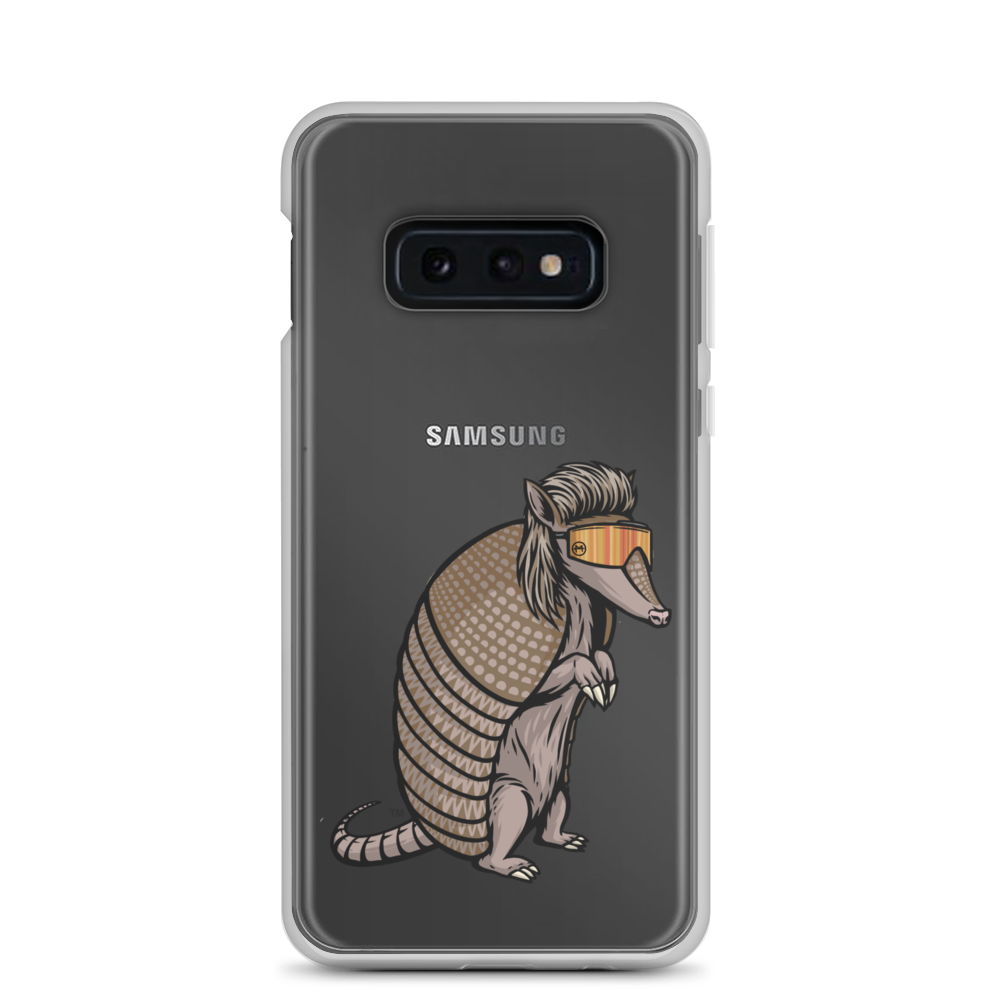 Armadillo Mullet Samsung Case - Clear