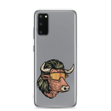 Bull Mullet Samsung Case - Clear