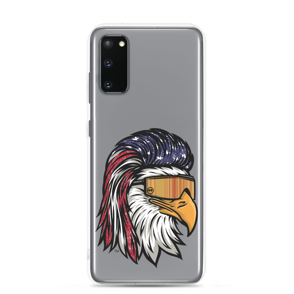 Eagle Mullet USA Samsung Case - Clear