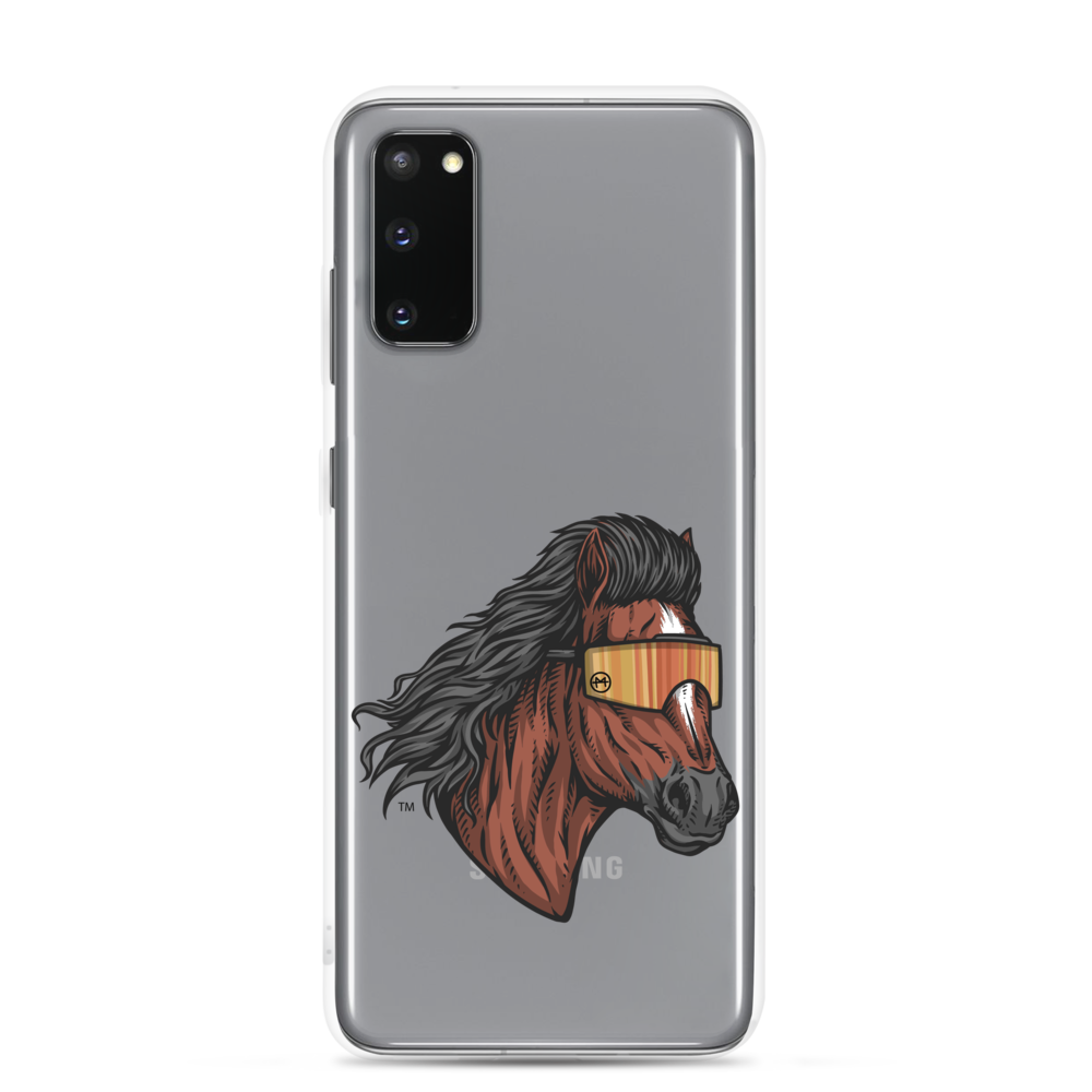 Horse Mullet Samsung Case - Clear
