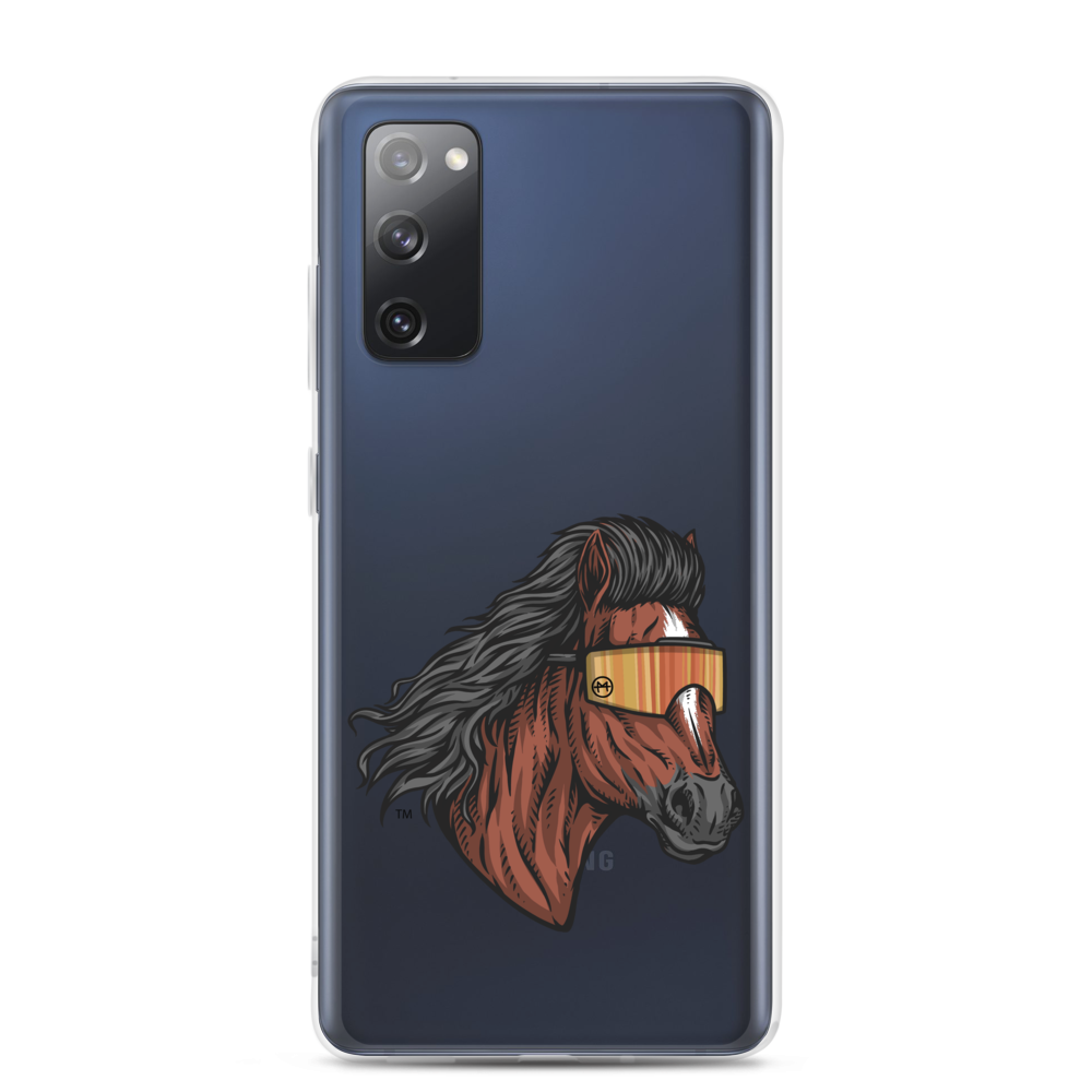 Horse Mullet Samsung Case - Clear