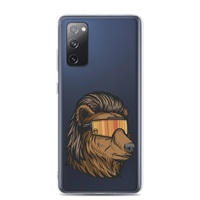 Bear Mullet Samsung Case - Clear