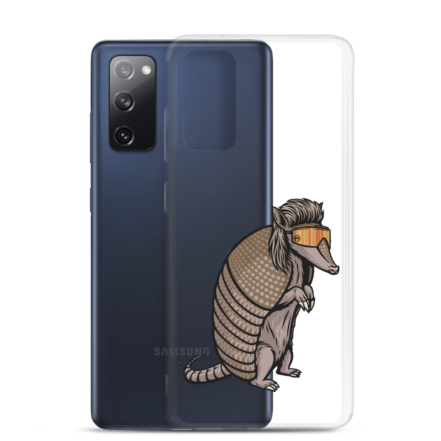 Armadillo Mullet Samsung Case - Clear