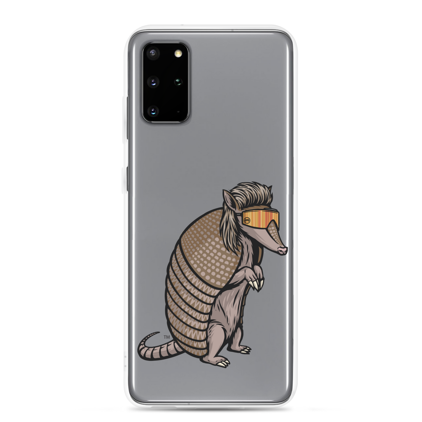 Armadillo Mullet Samsung Case - Clear