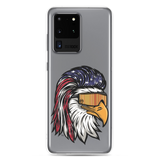 Eagle Mullet USA Samsung Case - Clear