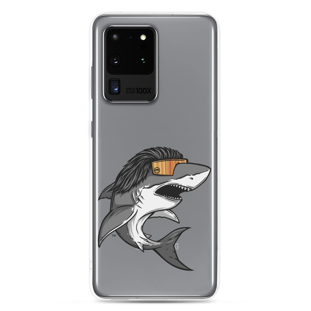 Shark Mullet Samsung Case - Clear