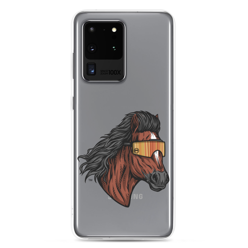 Horse Mullet Samsung Case - Clear