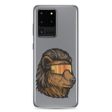 Bear Mullet Samsung Case - Clear