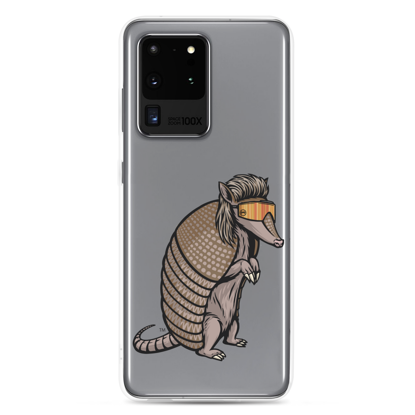 Armadillo Mullet Samsung Case - Clear