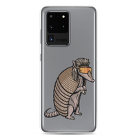 Armadillo Mullet Samsung Case - Clear