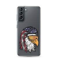 Eagle Mullet USA Samsung Case - Clear