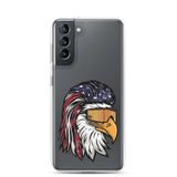 Eagle Mullet USA Samsung Case - Clear