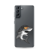 Shark Mullet Samsung Case - Clear