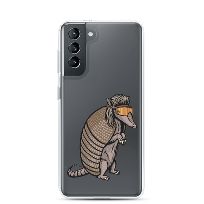 Armadillo Mullet Samsung Case - Clear