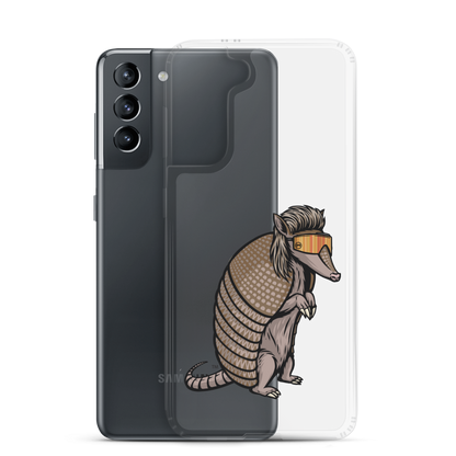 Armadillo Mullet Samsung Case - Clear