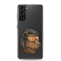 Bear Mullet Samsung Case - Clear